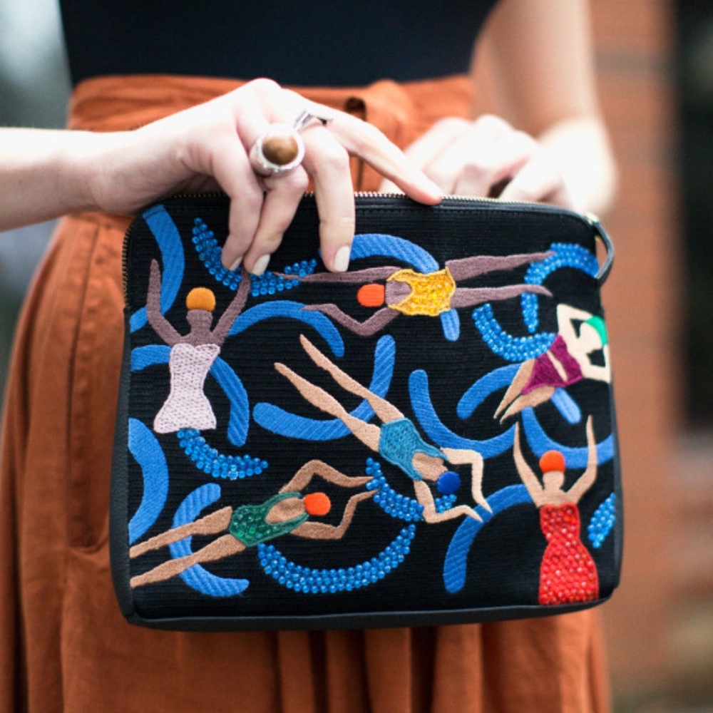 ISO Lizzie Fortunato - Pool Girls Safari Clutch